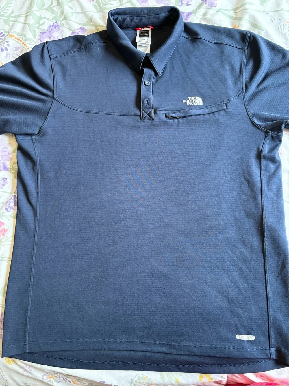The North Face Men's Navy Blue Polo Shirt